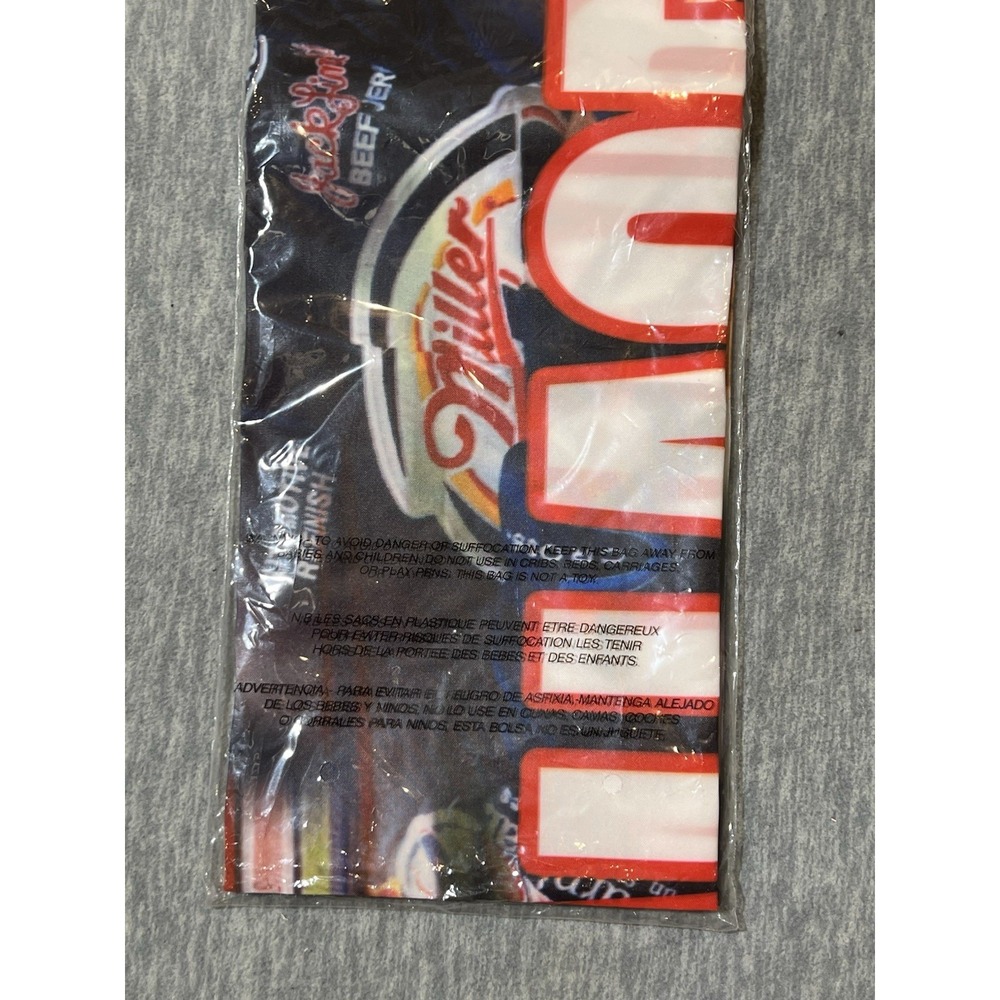 HIREV NASCAR Rusty Wallace Hanging 25x39.5 Miller Lite Banner Car‎ Shaped New - Picture 7 of 9